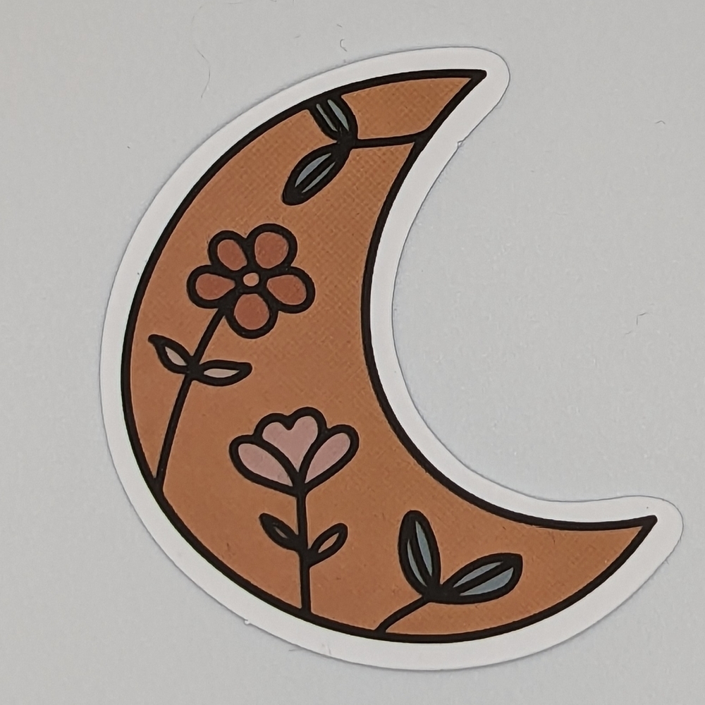 Moon Sticker